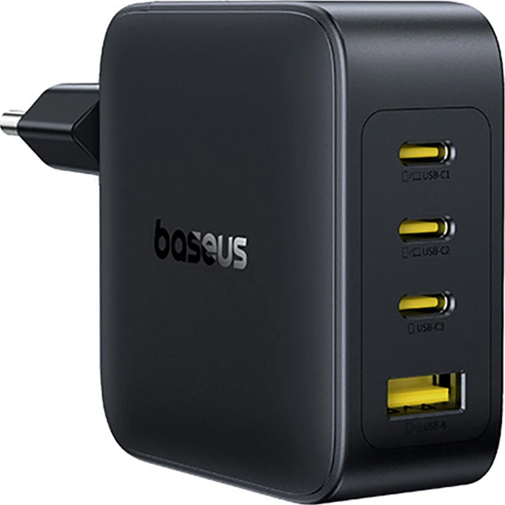Netzladegerät 140W, 1x USB-A, 3x USB-C, GaN, Baseus EnerFill FH11, Schwarz