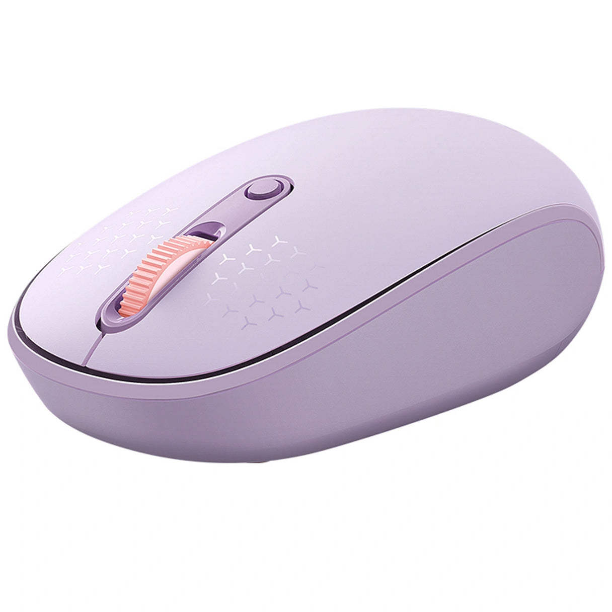 Ergonomische kabellose Maus, Baseus F01B, Tri-Mode Wireless Mouse, Bluetooth 5.0 / 3.0, 2.4 GHz (USB) 1600 DPI. Violett