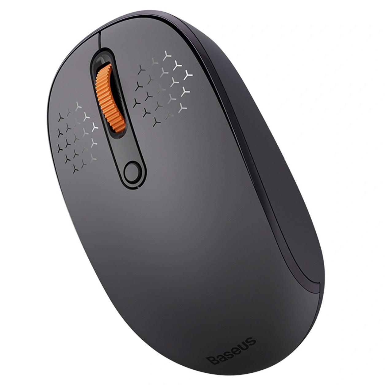 Ergonomische kabellose Maus, Baseus F01B, Tri-Mode Wireless Mouse, Bluetooth 5.0 / 3.0, 2.4 GHz (USB) 1600 DPI. Grau