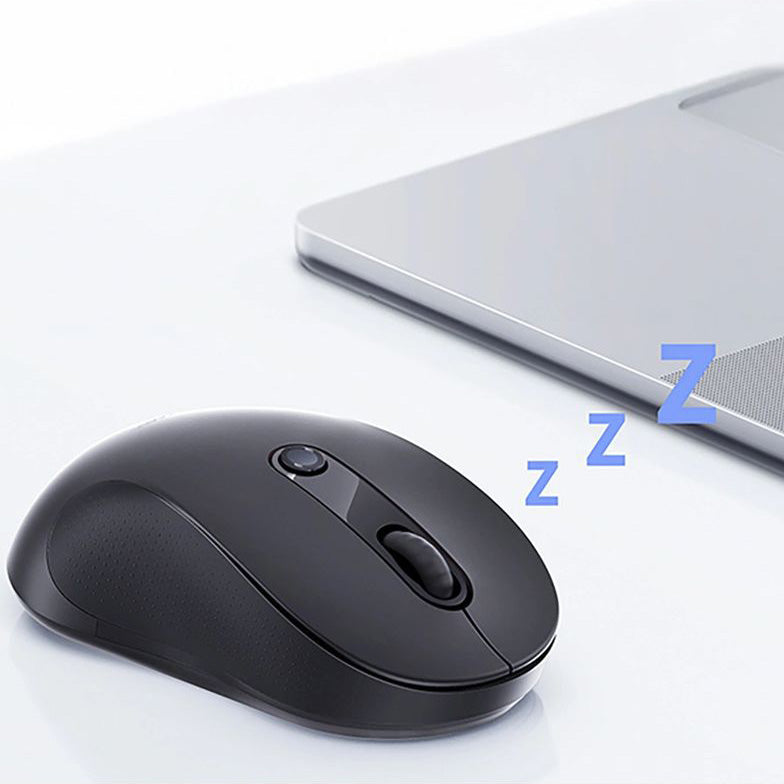 Ergonomische kabellose Maus, Baseus F02, Bluetooth 5.3, 1600 DPI, Schwarz
