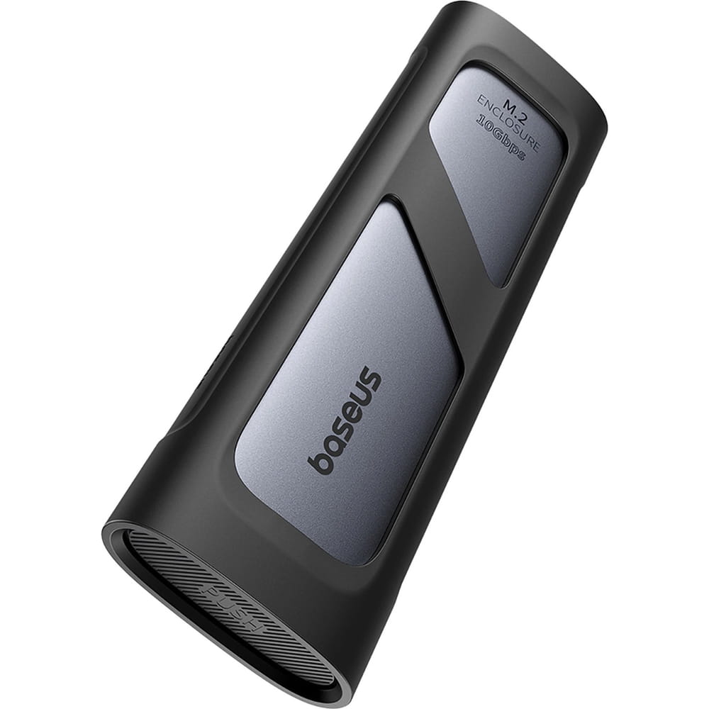 M.2 NVMe-Laufwerksschacht / Festplattengehäuse, Baseus FlyJoy SSD-Gehäuse, 10Gbps, grau