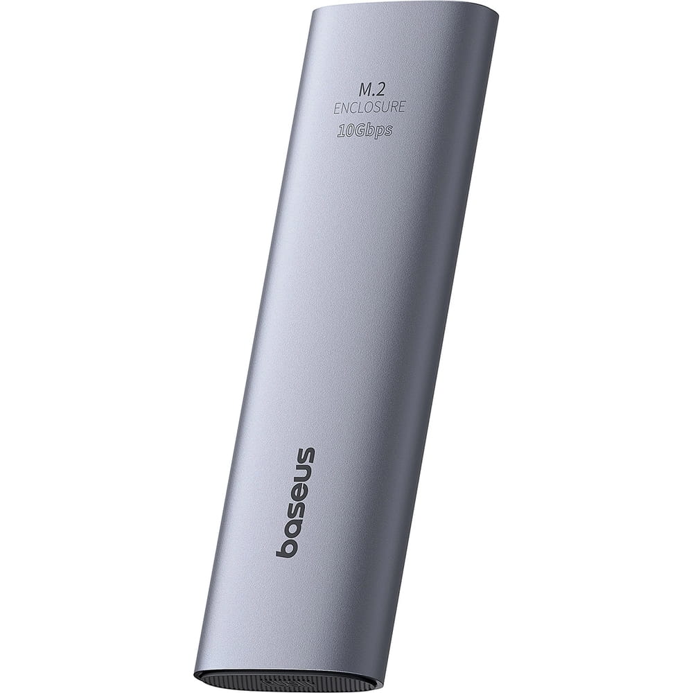 M.2 NVMe-Laufwerksschacht / Festplattengehäuse, Baseus FlyJoy SSD-Gehäuse, 10Gbps, grau