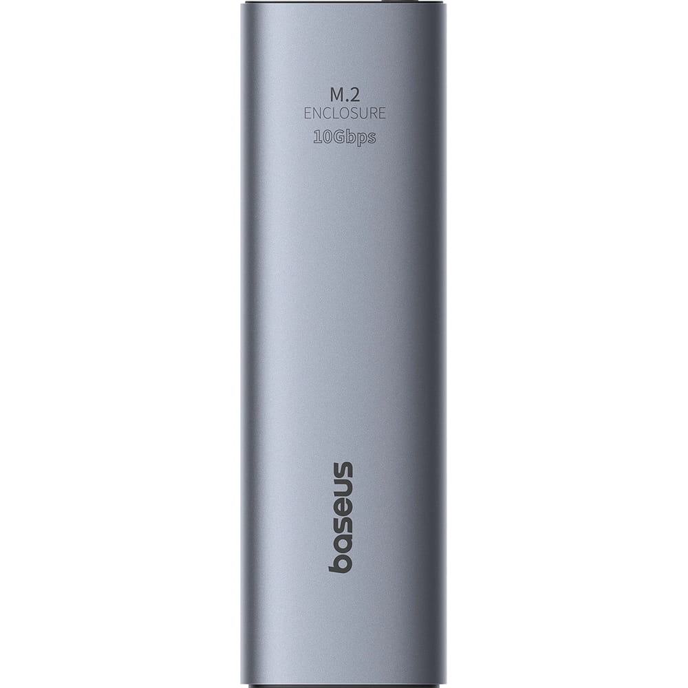 M.2 NVMe-Laufwerksschacht / Festplattengehäuse, Baseus FlyJoy SSD-Gehäuse, 10Gbps, grau