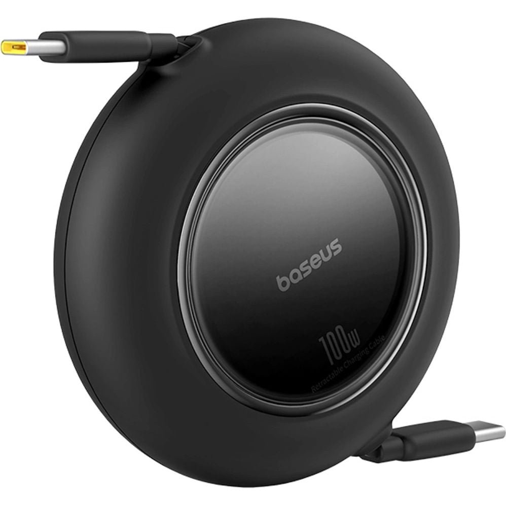 Einziehbares Kabel USB-C zu USB-C, 100W PD, Baseus Free2Pull, 2 m, Schwarz