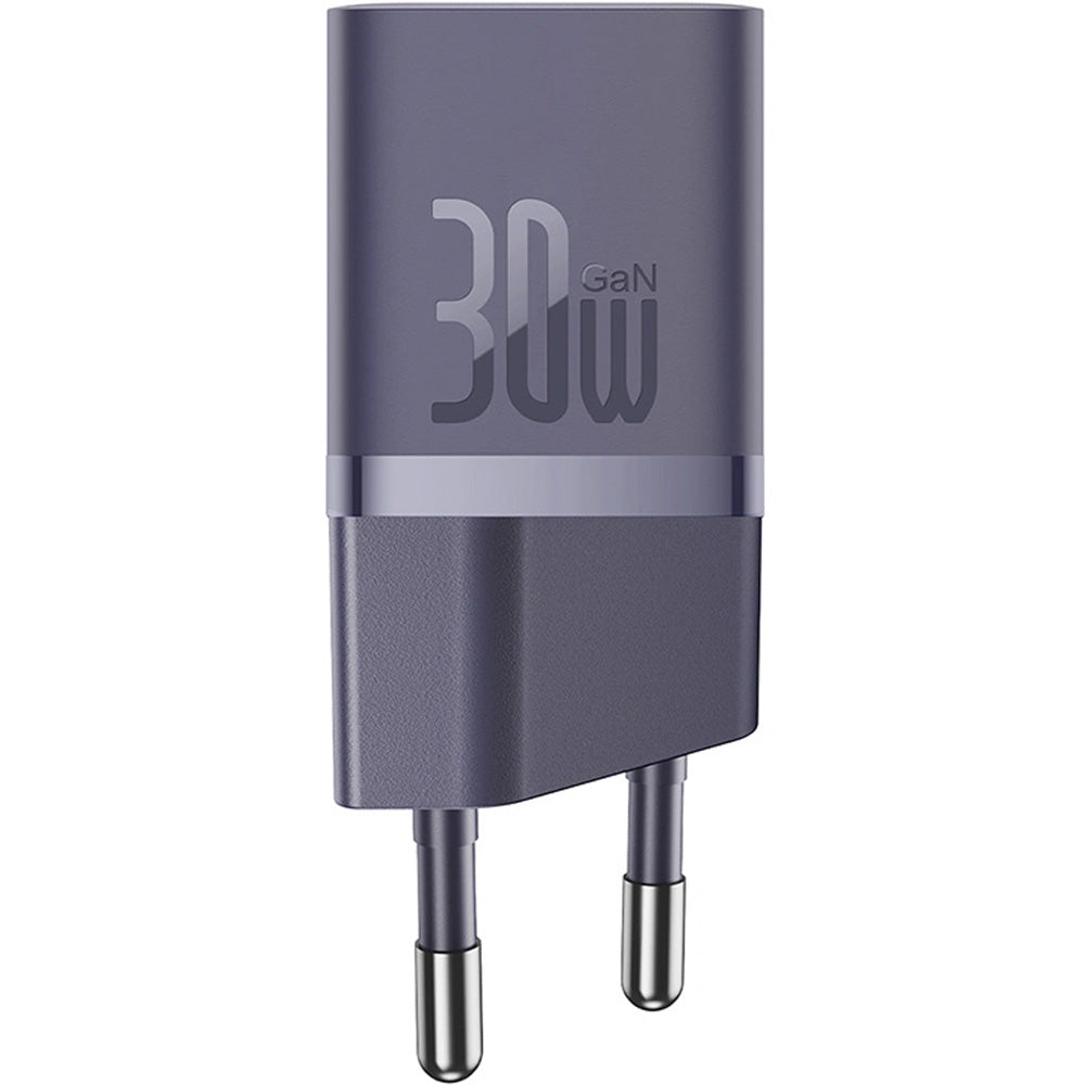 Netzladegerät 30W, 1x USB-C, Baseus GaN5 Fast Charger Mini, Violett