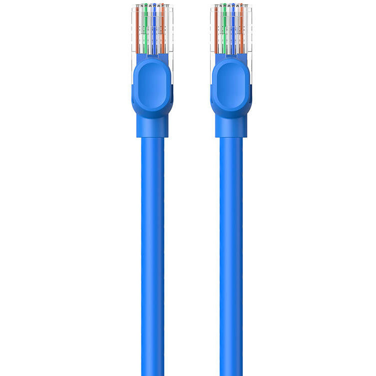 Netzwerkkabel Ethernet Baseus High Speed Cat6 RJ45, 1000 Mbps, 0,5 m, Blau