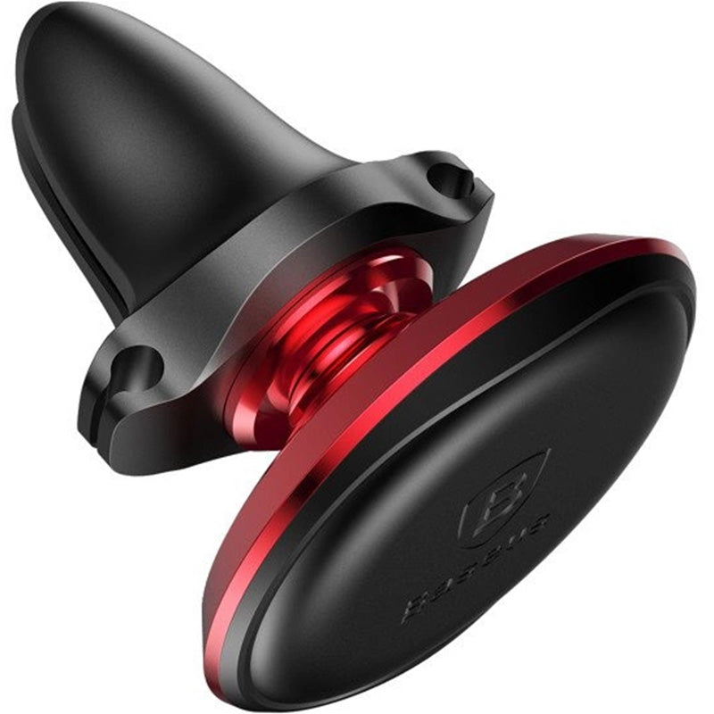 Magnetische Handy-Halterung für das Lüftungsgitter, Baseus Powerful Magnets, Schwarz-Rot