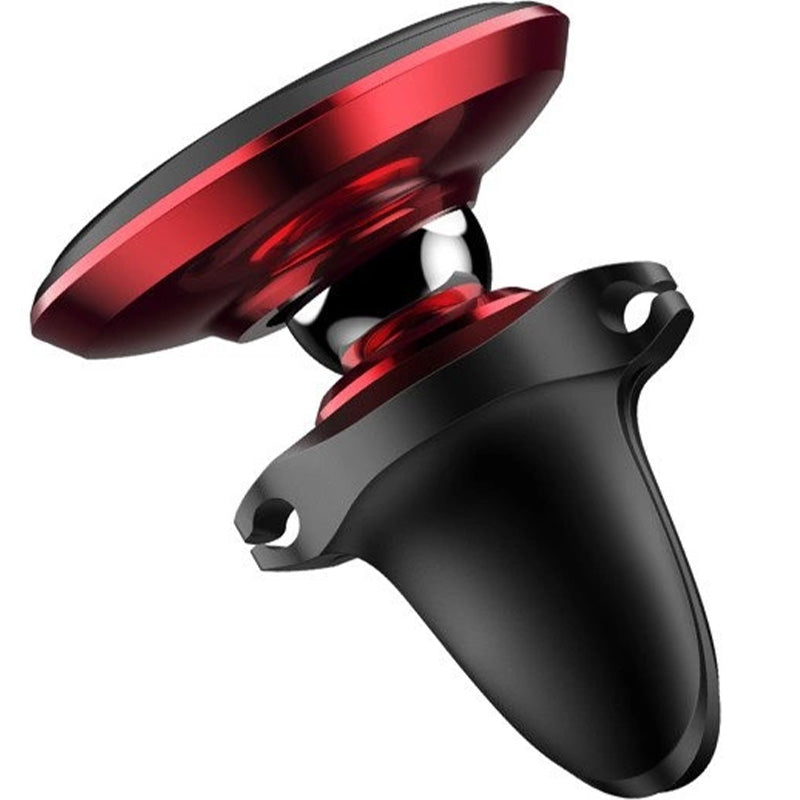 Magnetische Handy-Halterung für das Lüftungsgitter, Baseus Powerful Magnets, Schwarz-Rot