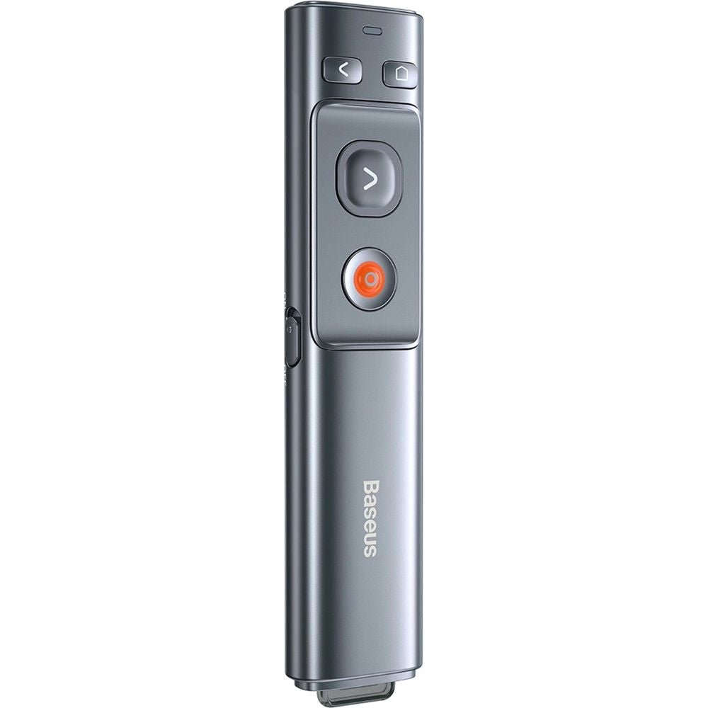 Laserpointer, kabellos, für Präsentationen, Baseus Orange Dot, Grau