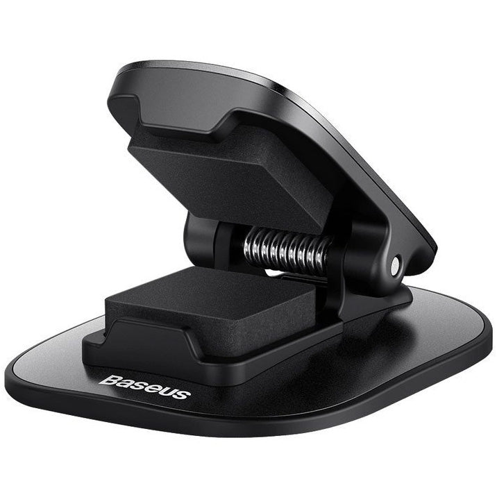 Autohalterung, Brillenclip Baseus Platinum Vehicle, mit doppelseitigem Klebeband befestigt, Schwarz