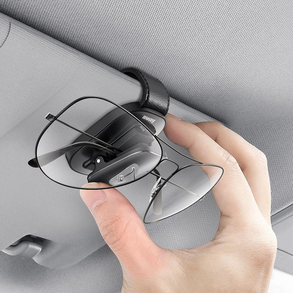 Autohalterung / Brillenclip Baseus Platinum Vehicle Eyewear Clip, Schwarz