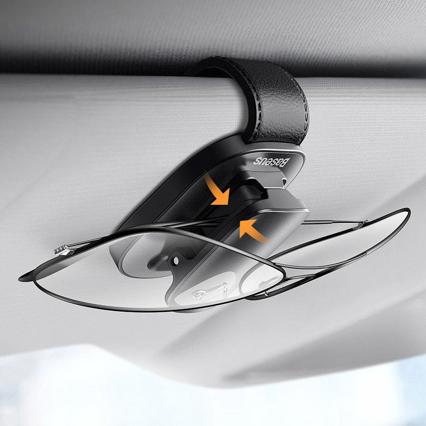 Autohalterung / Brillenclip Baseus Platinum Vehicle Eyewear Clip, Schwarz