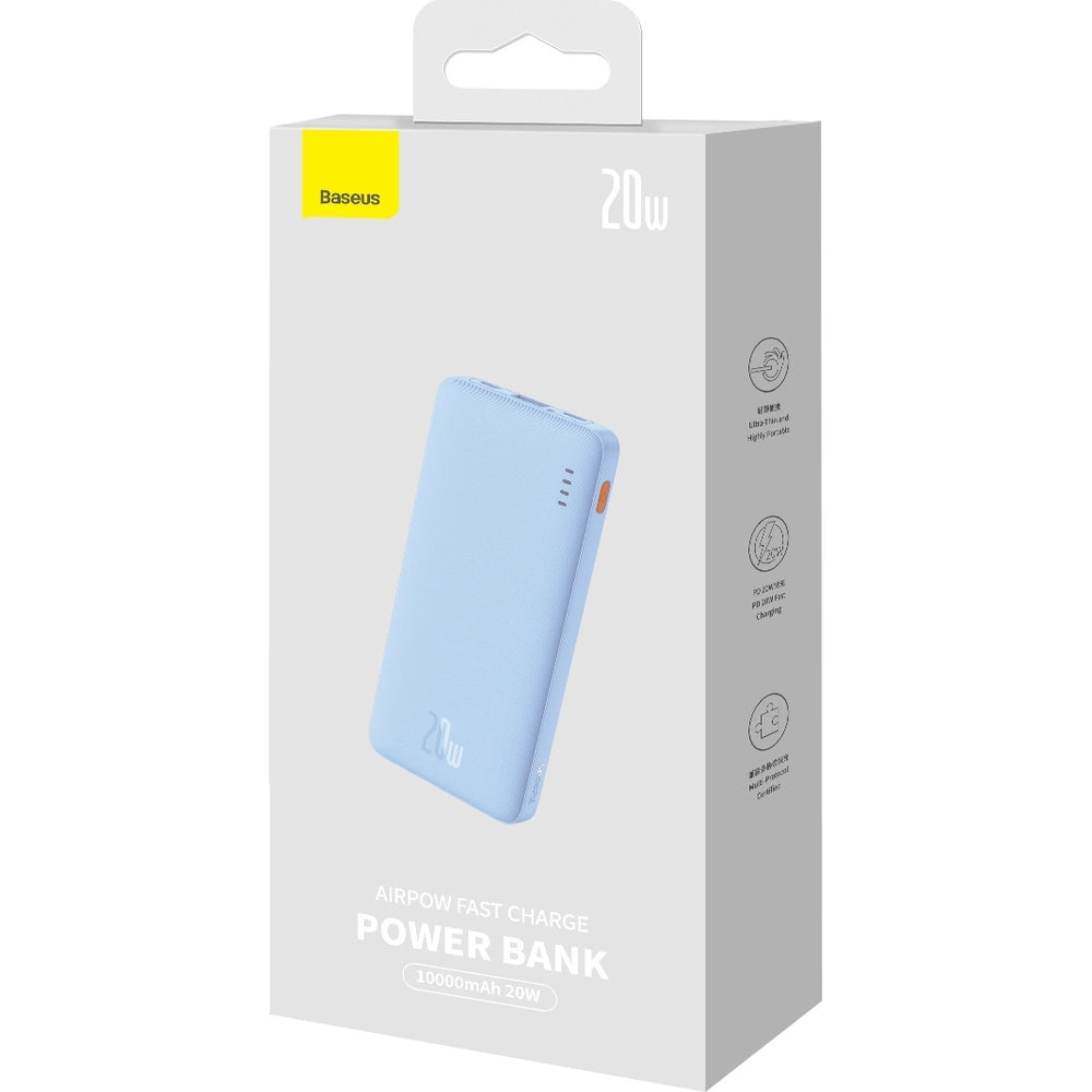 Powerbank Baseus Airpow 10000mAh 20W, Blau