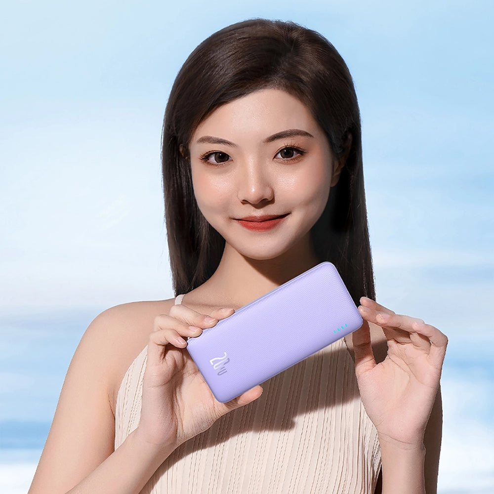 Powerbank Baseus Airpow 10000mAh 20W, Violett