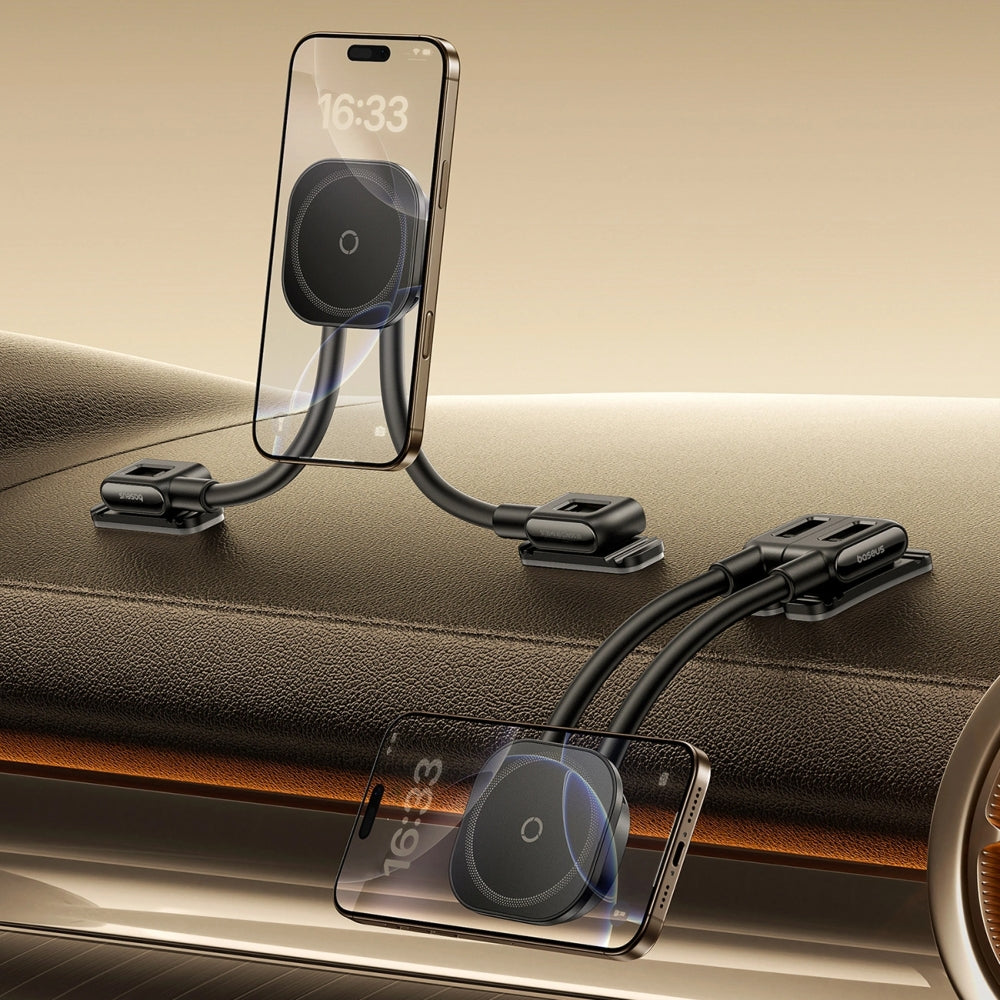 Magnetische Autohalterung für Handy zur Befestigung am Lüftungsgitter Baseus PrimeTrip C03, Schwarz