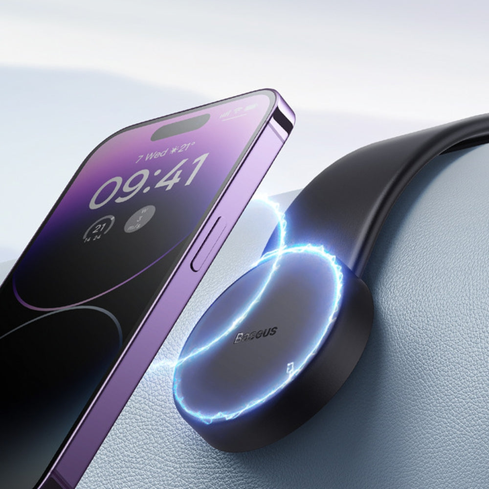 Magnetische Autohalterung für Handy zur Befestigung am Lüftungsgitter Baseus PrimeTrip C02, Schwarz