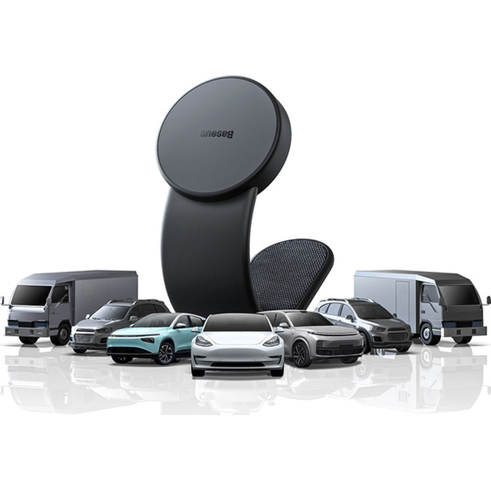 Magnetische Autohalterung für Handy zur Befestigung am Lüftungsgitter Baseus PrimeTrip C02, Schwarz