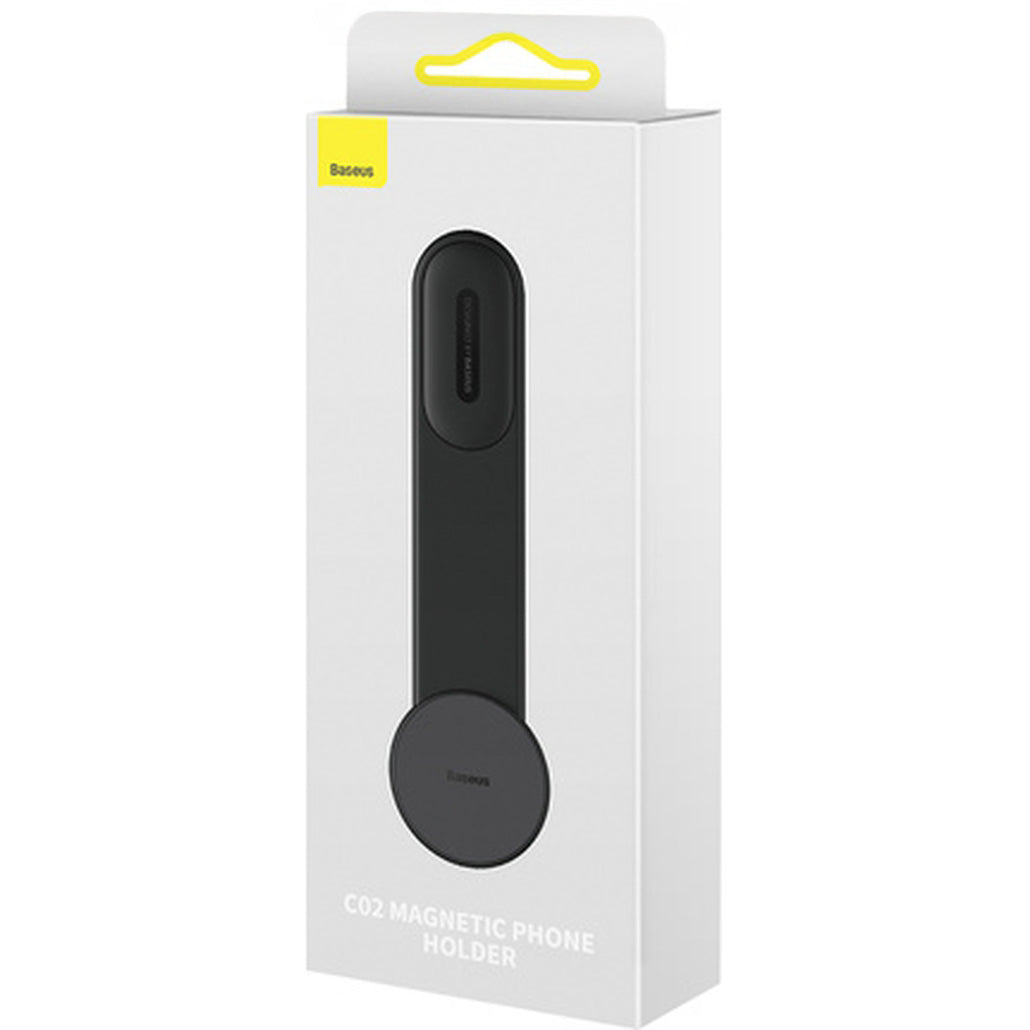 Magnetische Autohalterung für Handy zur Befestigung am Lüftungsgitter Baseus PrimeTrip C02, Schwarz