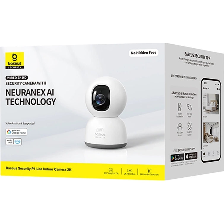 Kamera innen Baseus Security P1 Lite 2K EU, Weiß