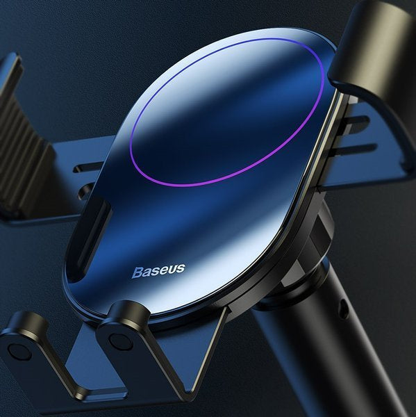 Mechanische Handy-Halterung für Cockpit/Armaturenbrett/Windschutzscheibe, Baseus Simplism Gravity Car Mount Holder, Schwarz