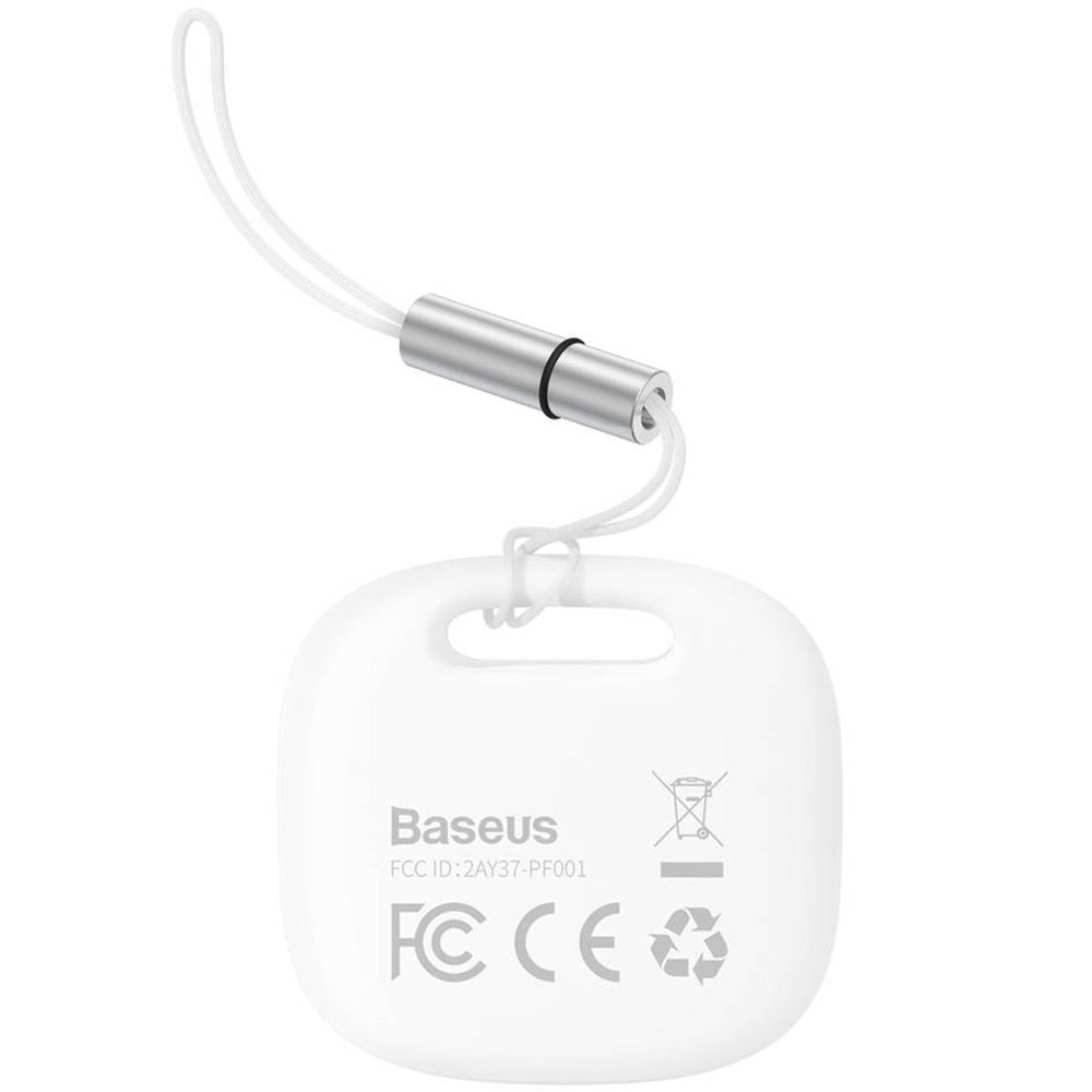 Bluetooth-Ortungsgerät / Tracker auf Bluetooth 5.0 für Android/iOS, Baseus T2 Pro, Weiß
