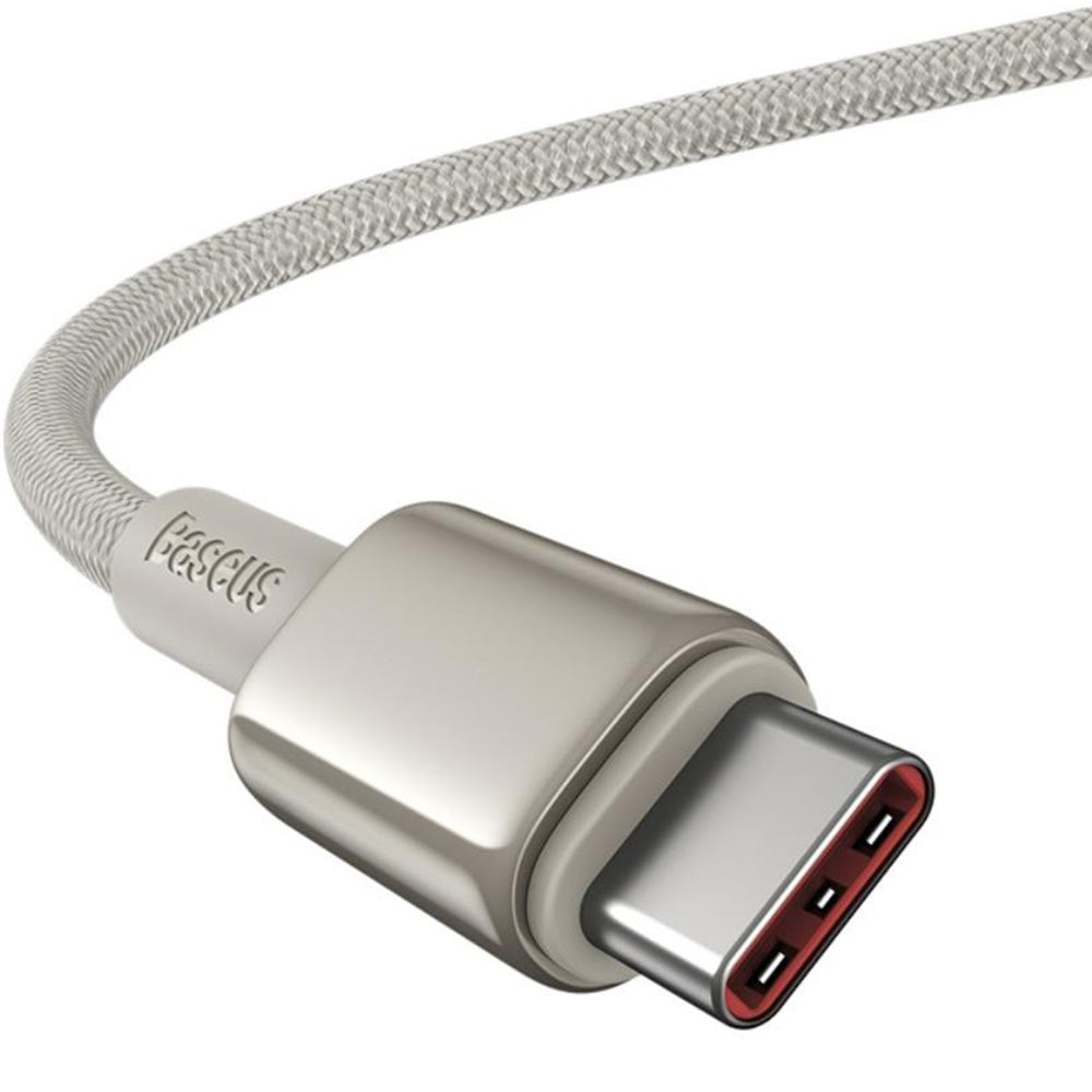 Kabel USB-C zu USB-C, PD 100W, 480Mb/s, 1 m, Baseus Tungsten Gold, Titan