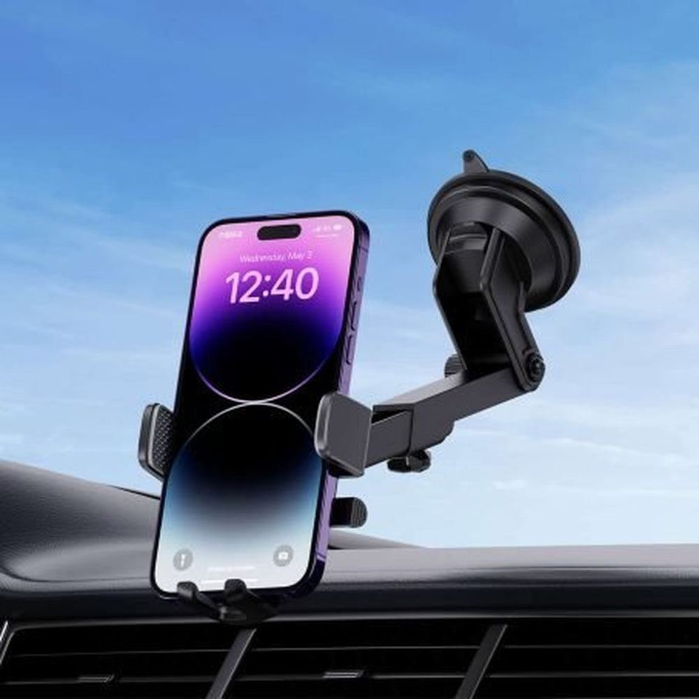 Baseus UltraControl Pro Auto-Schwerkrafthalterung für Lüftungsgitter/Armaturenbrett, Schwarz