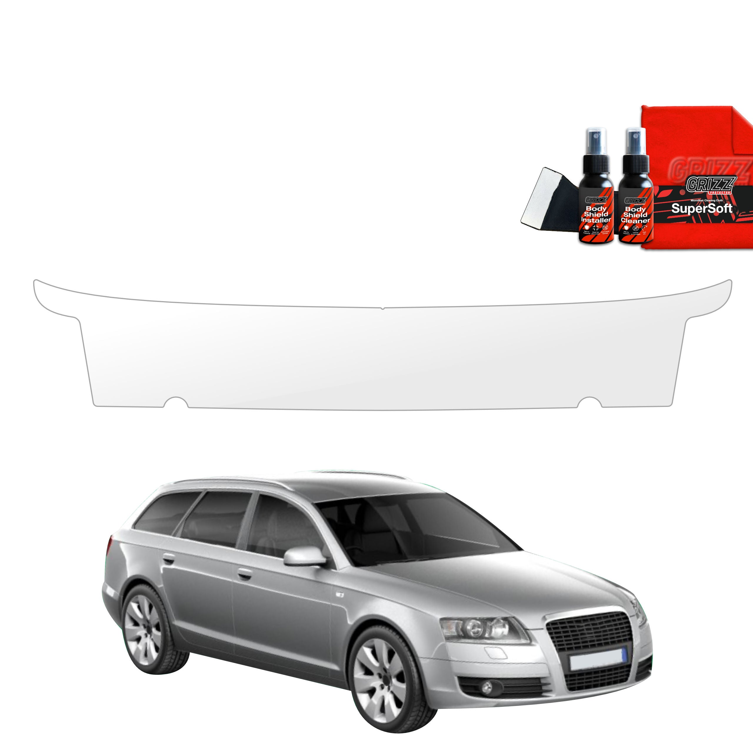 Schutzfolie Grizz Protector für Ladekante - Audi A6 C6 Avant (2004-2008)