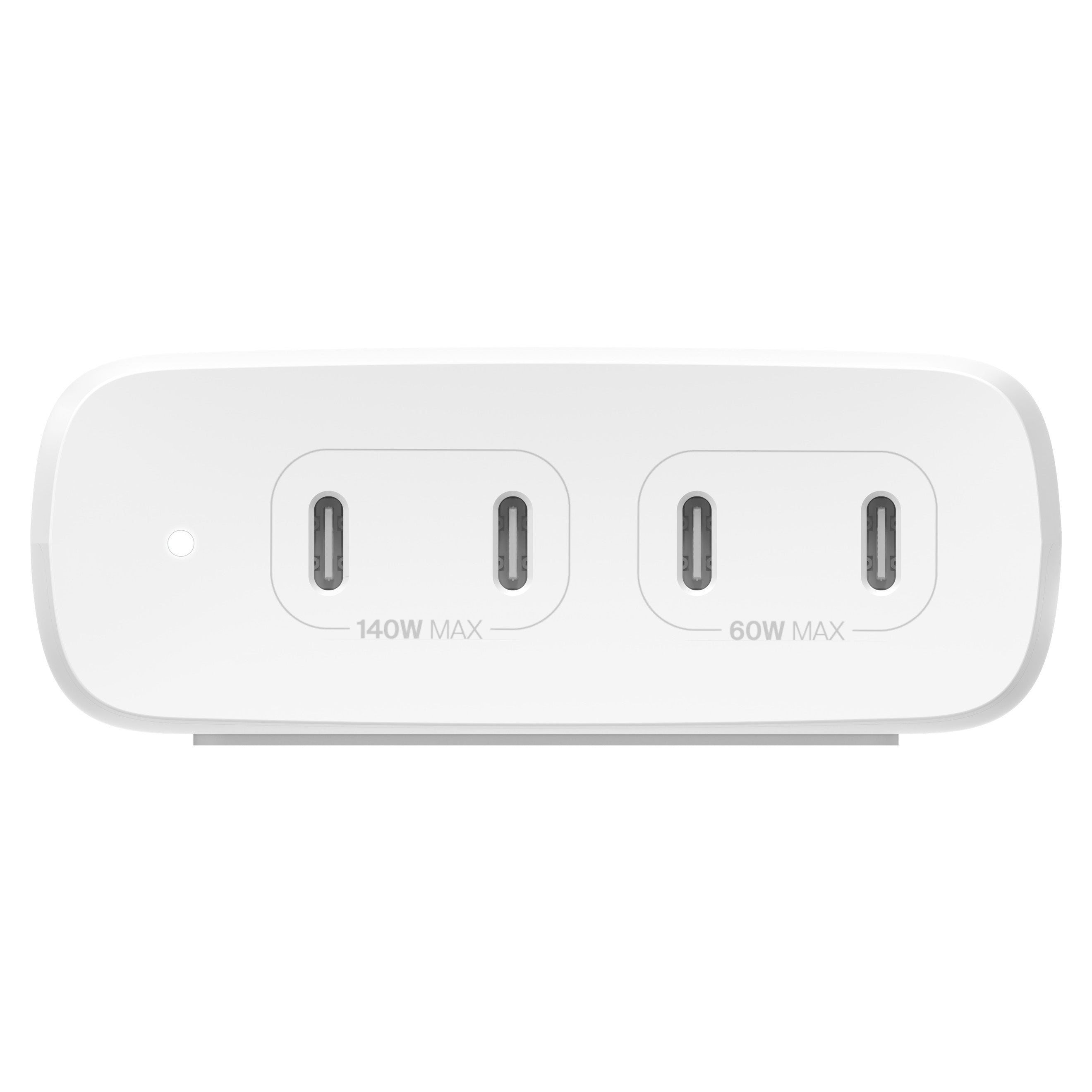 Wandladegerät Belkin Boost Pro 4-Port USB-C GaN Charger 200W 4x USB-C, Weiß