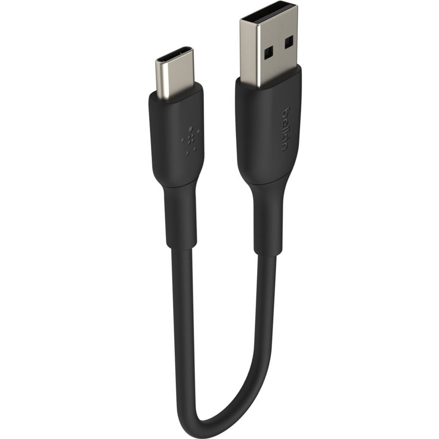 Kabel Belkin Boost Charge PVC MFi für Android Auto USB-A für USB-C 15cm, Schwarz