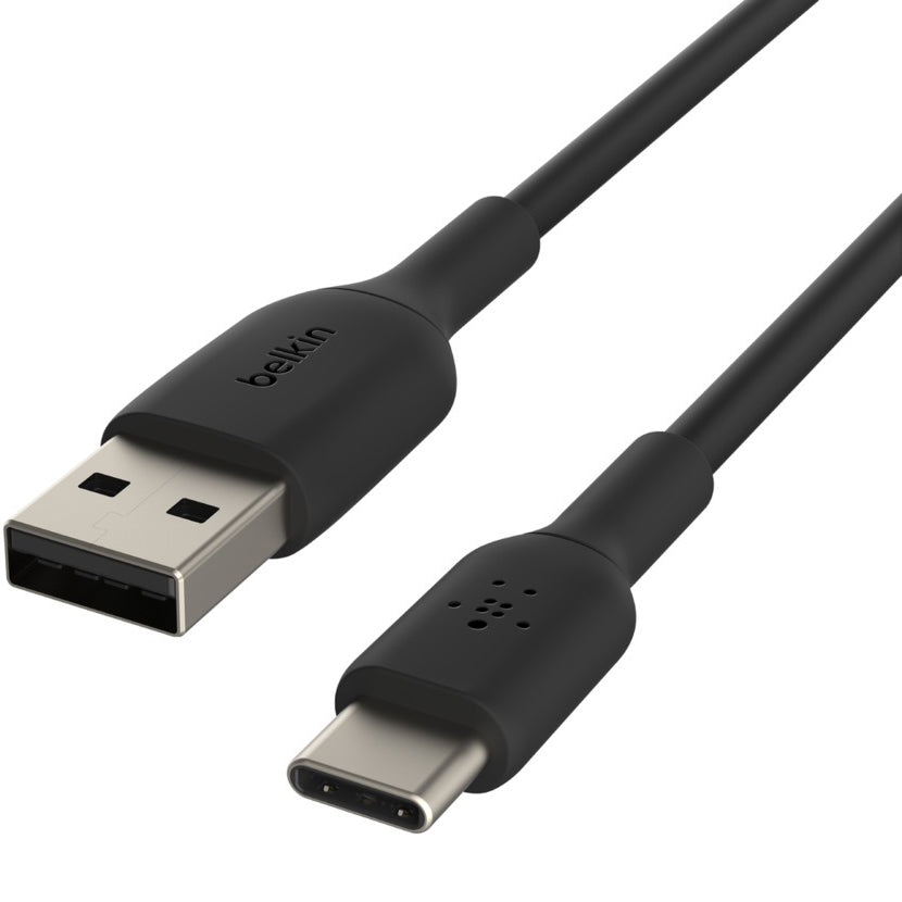 Kabel Belkin Boost Charge PVC MFi für Android Auto USB-A für USB-C 15cm, Schwarz