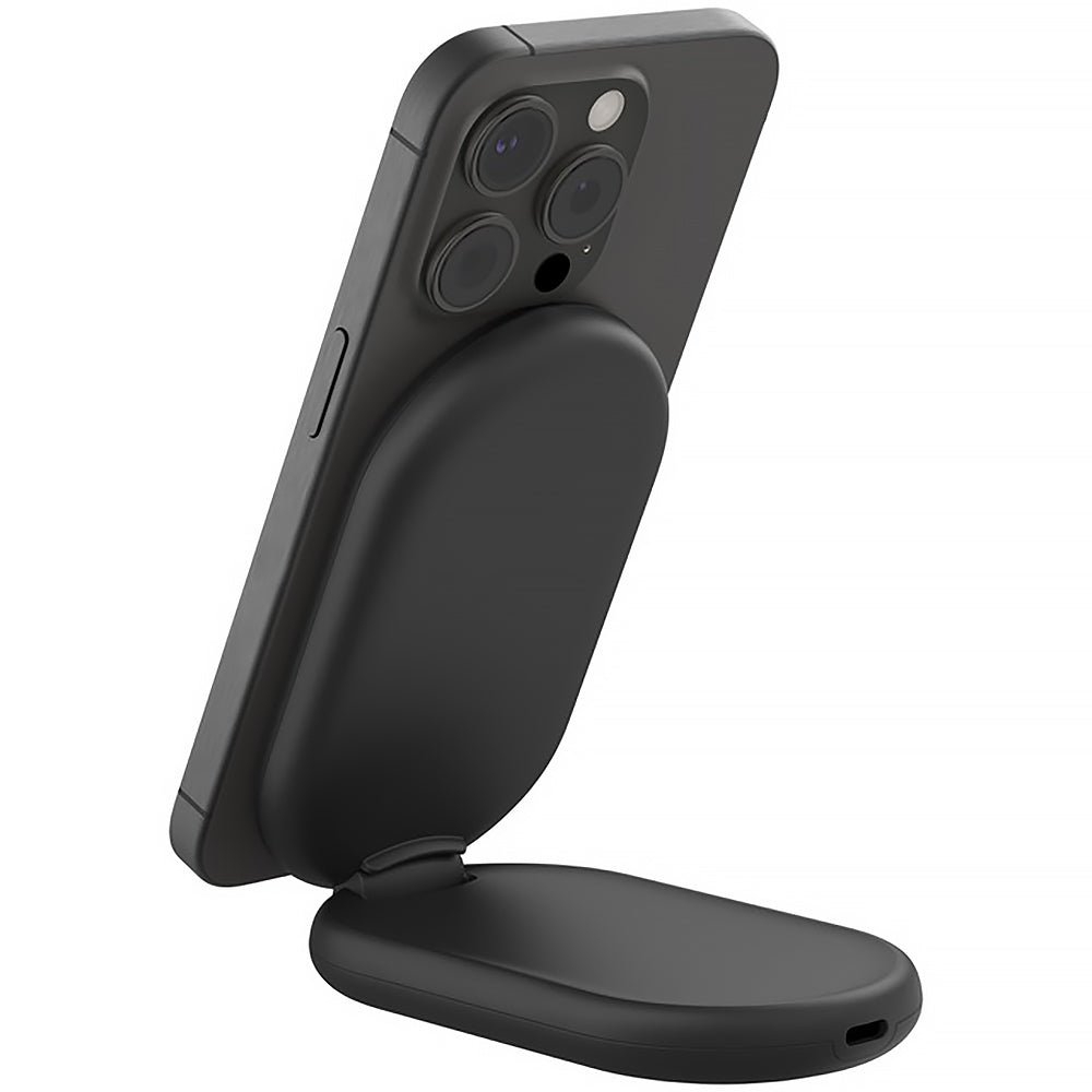 Drahtloses Ladegerät Belkin Boost Foldable Qi2 15W WIB007 für iPhone mit MagSafe, Schwarz