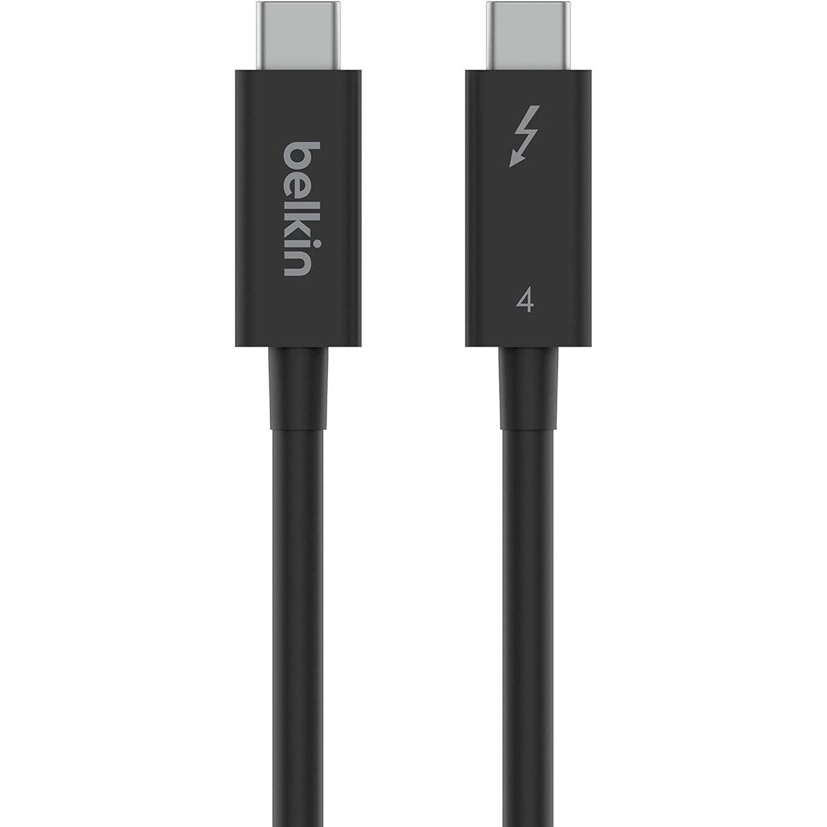 Kabel Belkin Connect USB-C für USB-C, USB4 / Thunderbolt 4, 100W 2m, Schwarz