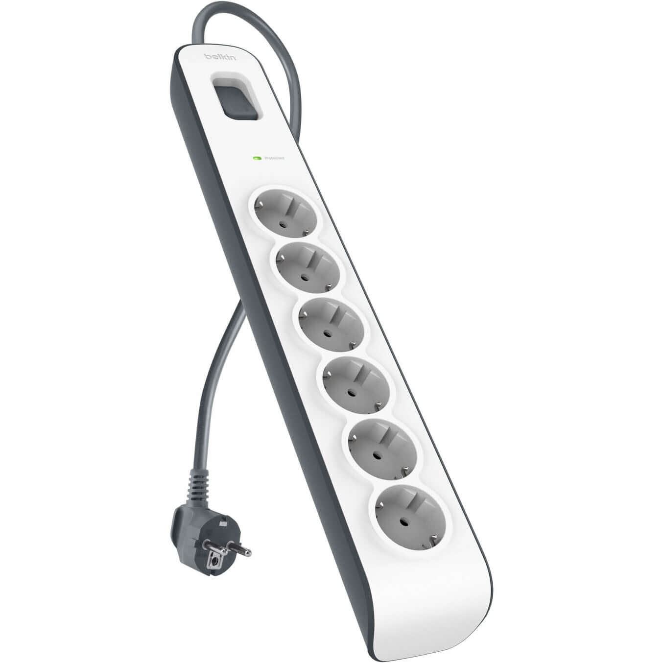 Überspannungsschutz-Steckdosenleiste 650J Belkin Connect BSV603VF2M-V2, 6x AC EU Schuko