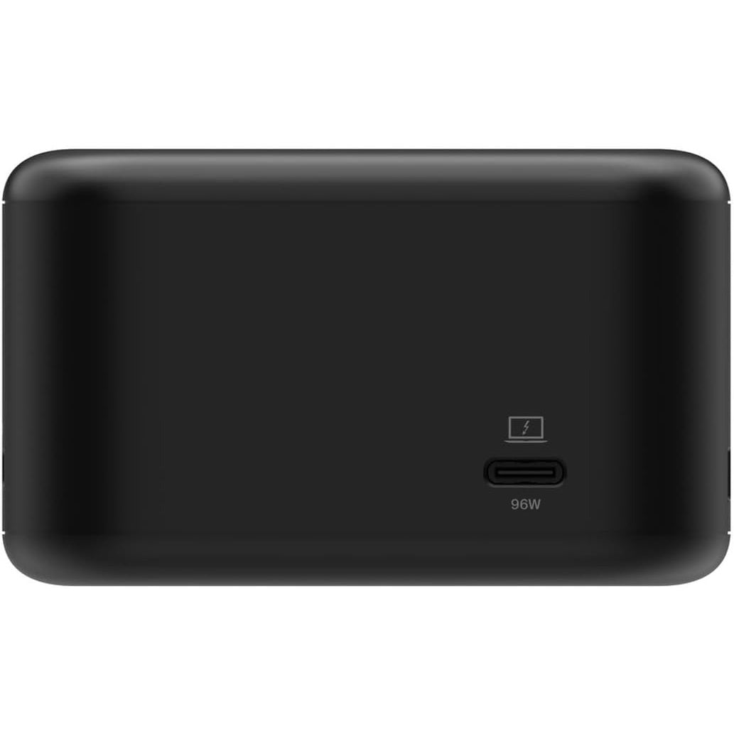 Station Hub Belkin Connect USB-C 6-in-1 Core GaN Dock 130W, Schwarz