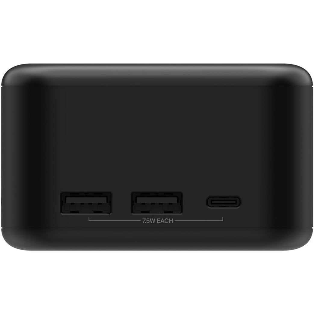 Station Hub Belkin Connect USB-C 6-in-1 Core GaN Dock 130W, Schwarz