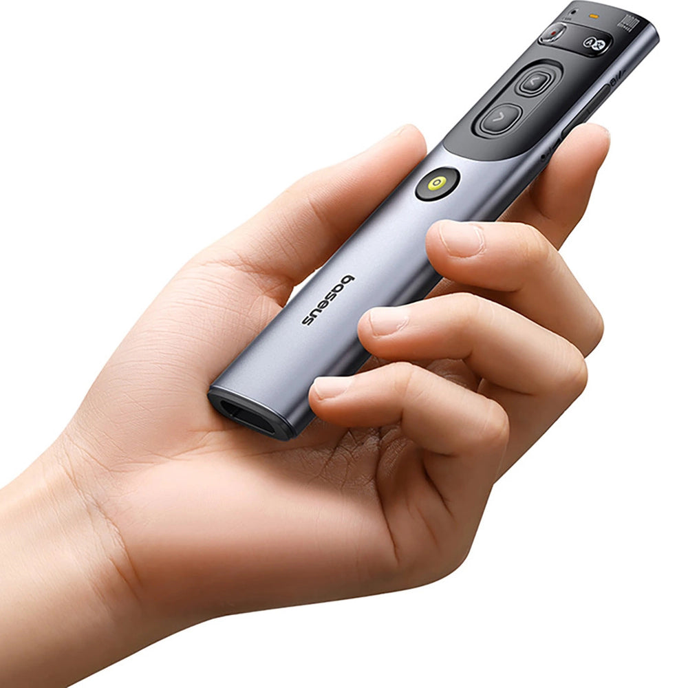 Laserpointer Baseus Orange Dot mit AI-Funktion und automatischer Übersetzung, Grau