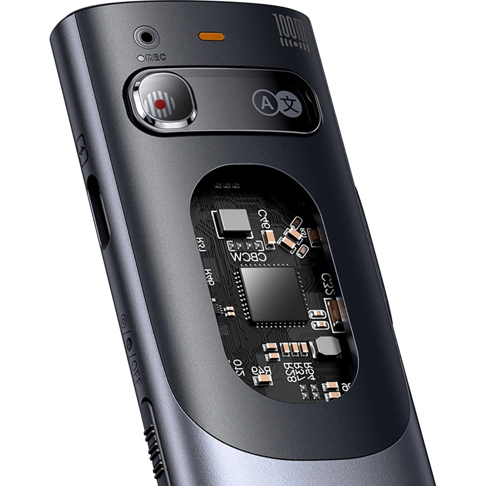 Laserpointer Baseus Orange Dot mit AI-Funktion und automatischer Übersetzung, Grau
