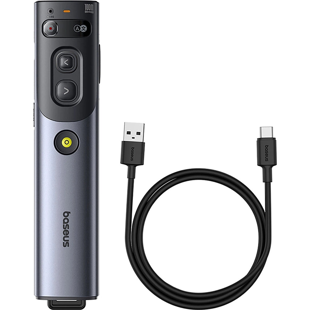 Laserpointer Baseus Orange Dot mit AI-Funktion und automatischer Übersetzung, Grau