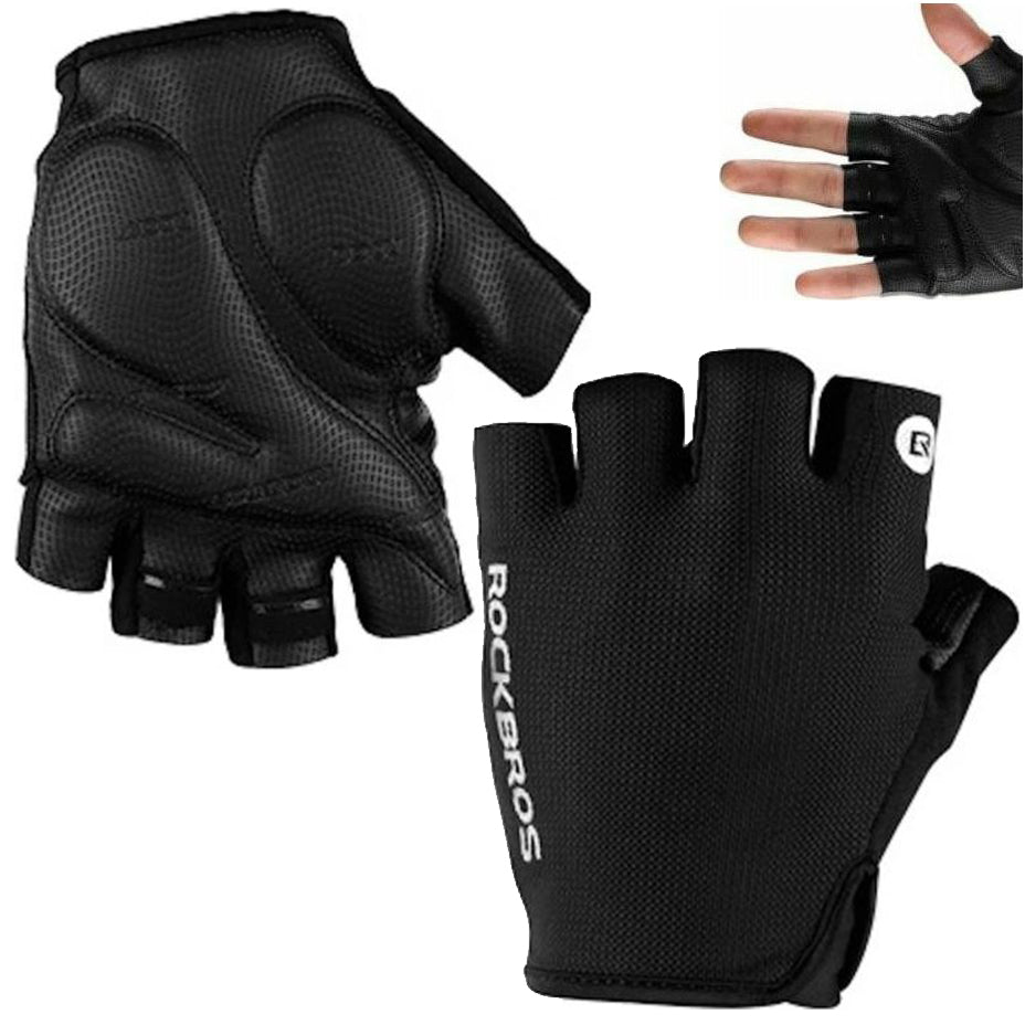 Fahrradhandschuhe Rockbros S106BK, Größe XL, Schwarz