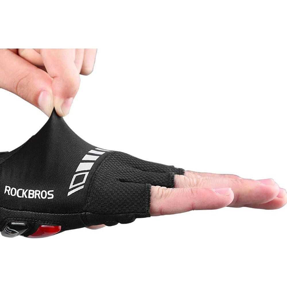 Fahrradhandschuhe Rockbros S143-BK, Größe XXL, Schwarz