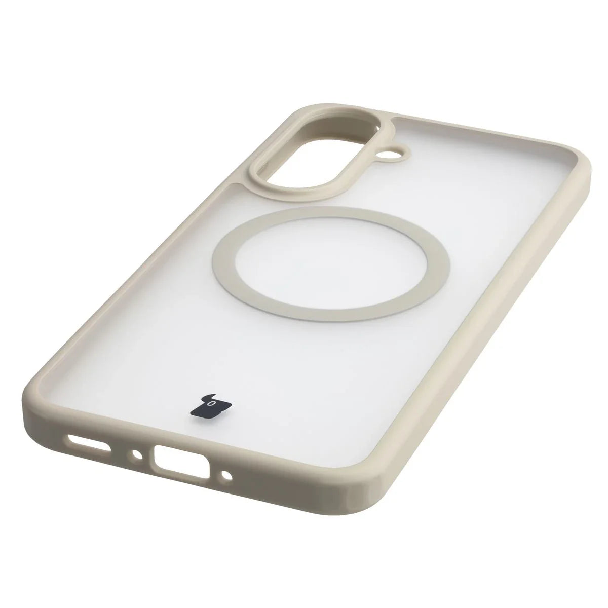 Handyhülle mit Magnetring für Galaxy A37 5G / A36 5G, Bizon Case MatteO, Getönt-Beige