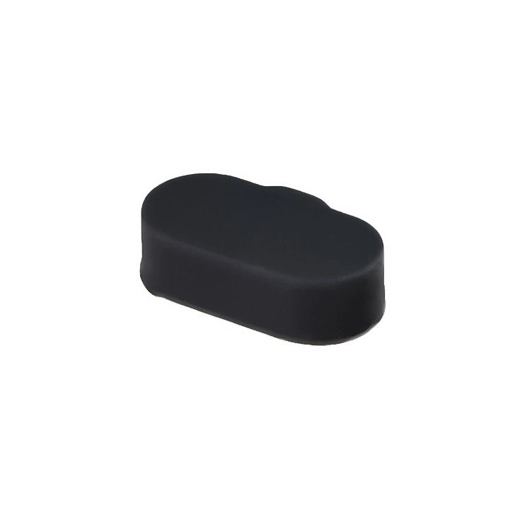 Ladeport-Abdeckung Bizon Accessories Dust Plug für Garmin-Uhren, Schwarz, 1 Stück