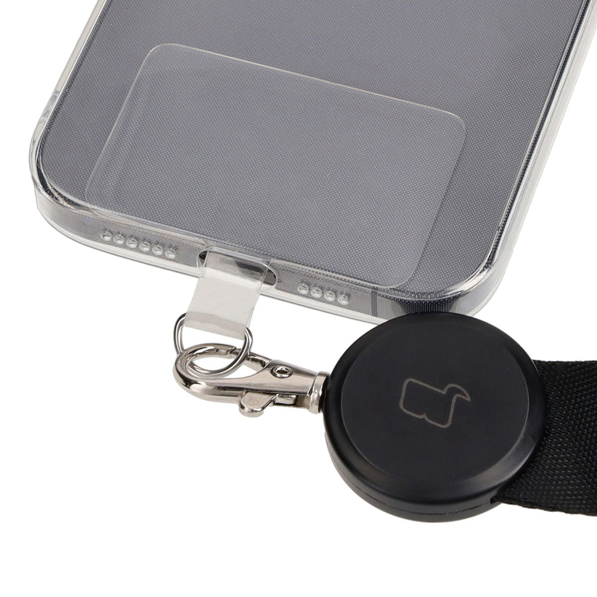 Handy-Lanyard, Bizon Accessories Leash Dragonfly, Schwarz