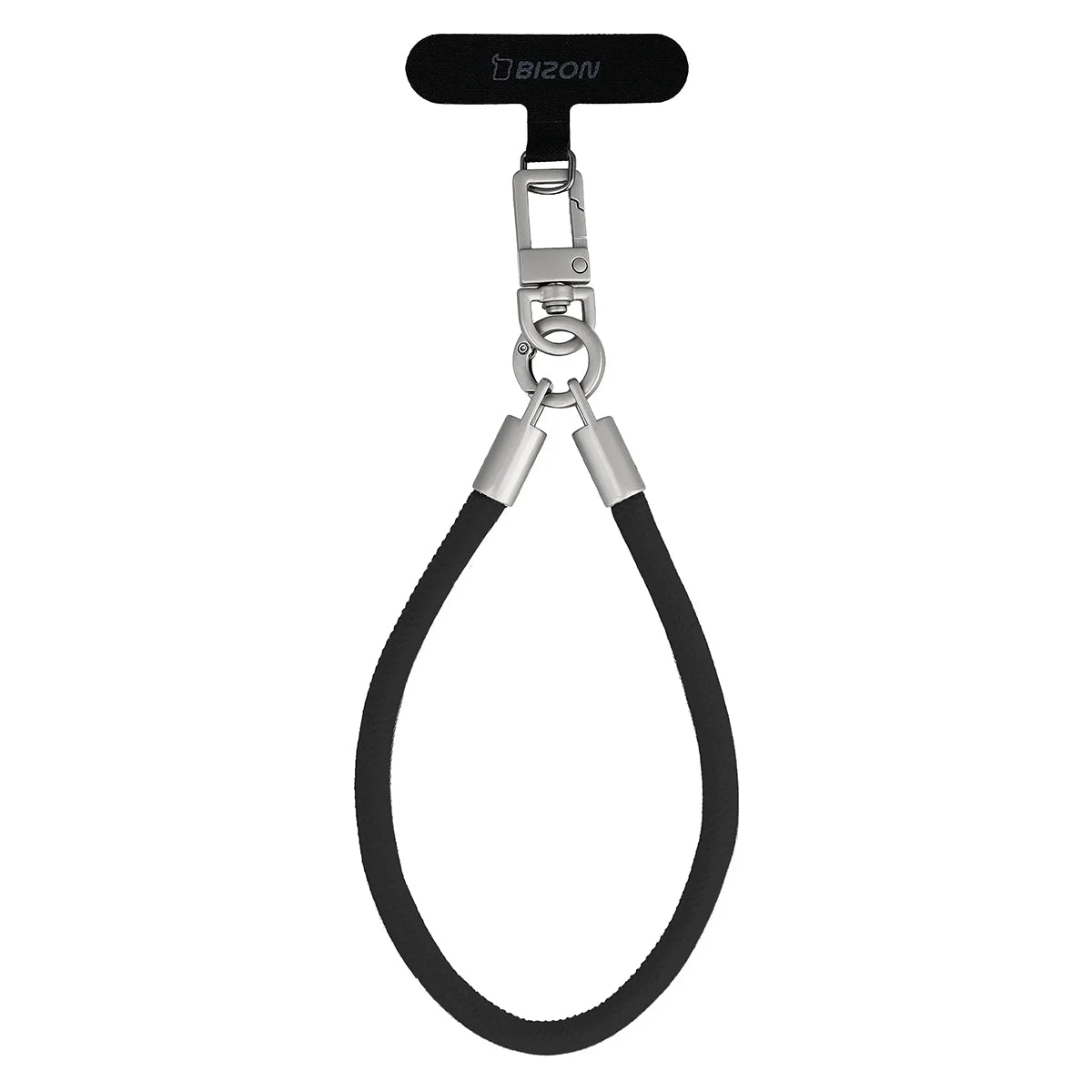 Universelle Handy-Lanyard für Handgelenk, Hals und Schulter, Bizon Accessories ReLoop, Schwarz (2/6)