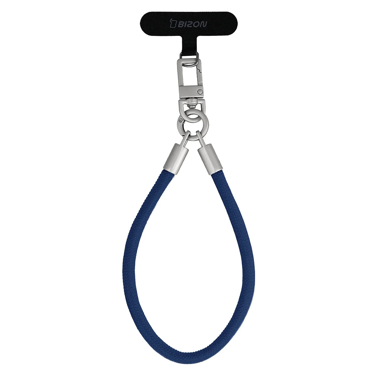 Universelle Handy-Lanyard für Handgelenk, Hals und Schulter, Bizon Accessories ReLoop, Dunkelblau (2/6)