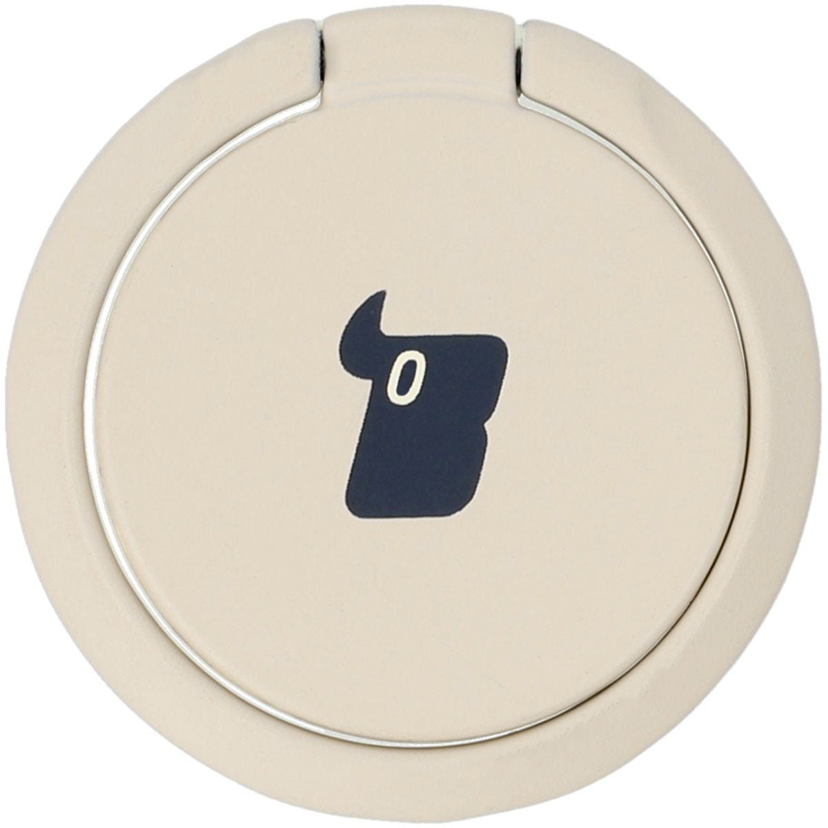 Fingergriff für Telefon, Bizon Accessories Ring Turtle, Beige