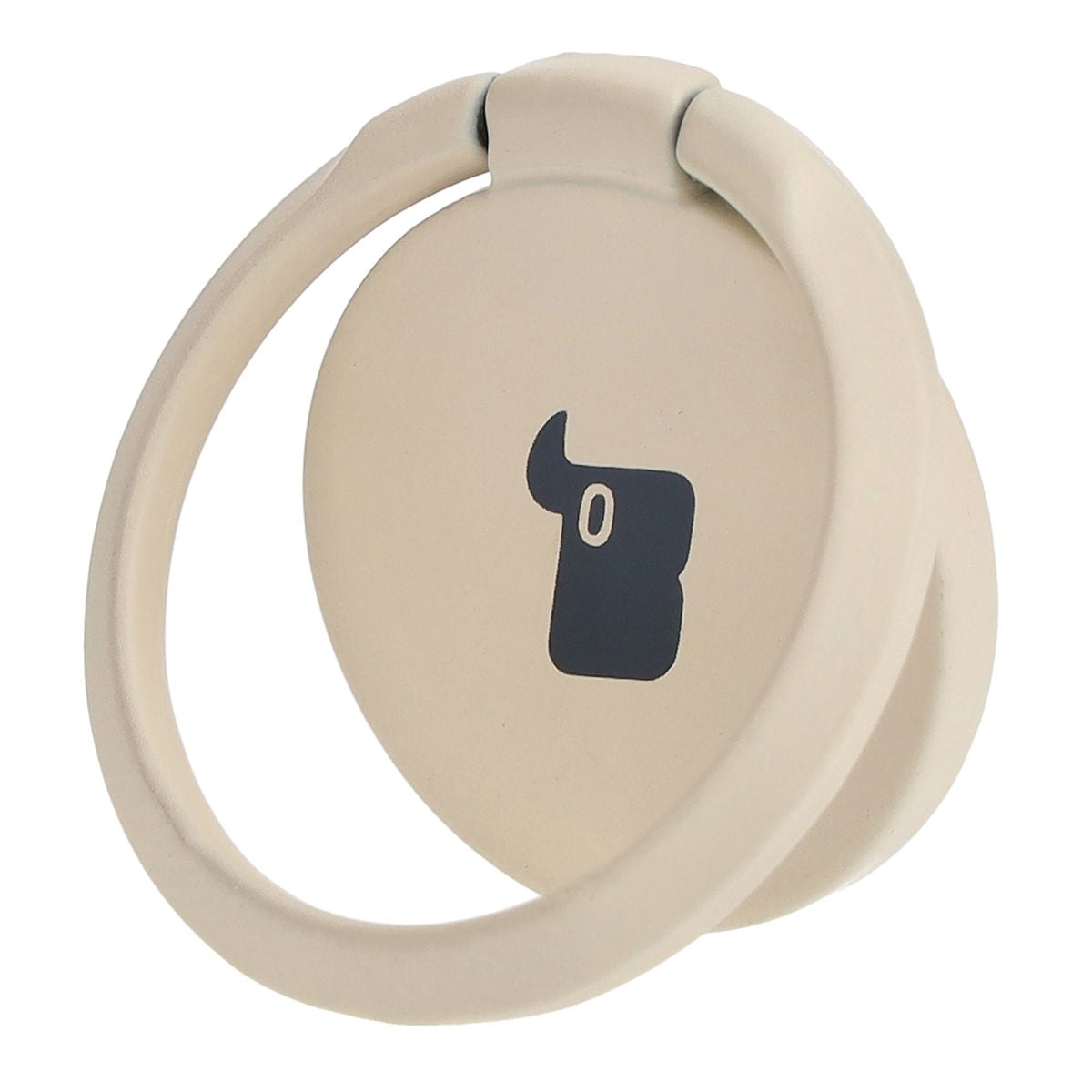 Fingergriff für Telefon, Bizon Accessories Ring Turtle, Beige