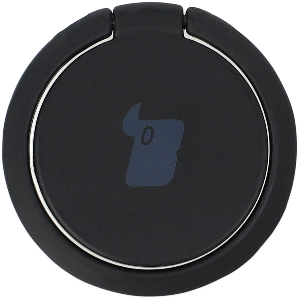 Fingergriff für Telefon, Bizon Accessories Ring Turtle, Schwarz
