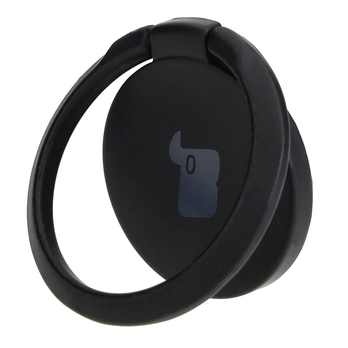 Fingergriff für Telefon, Bizon Accessories Ring Turtle, Schwarz